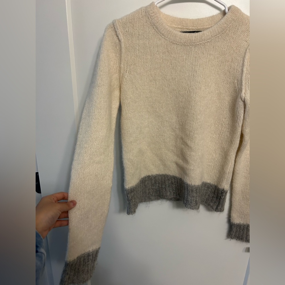 Rag & Bone Alpaca Blend Wool Block Sweater - image 4